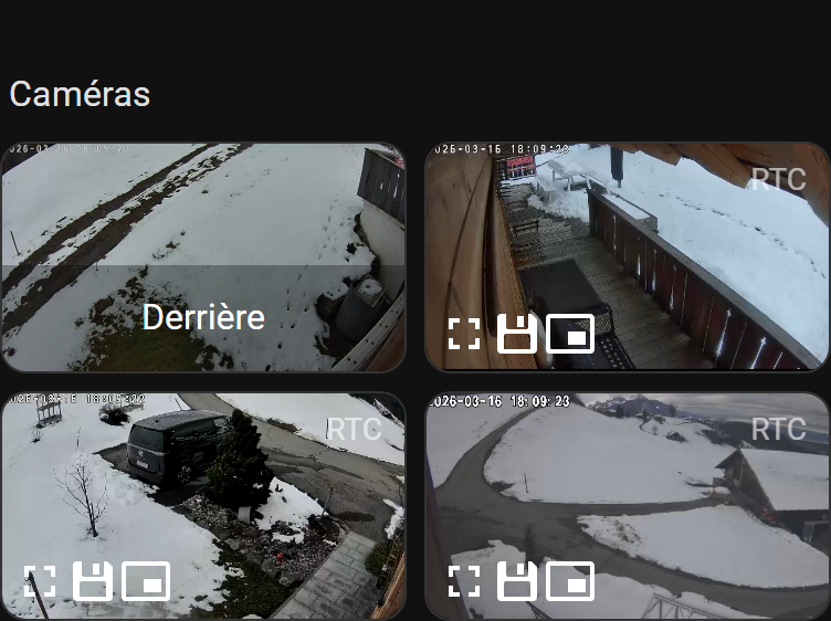 Sécurité — Caméras