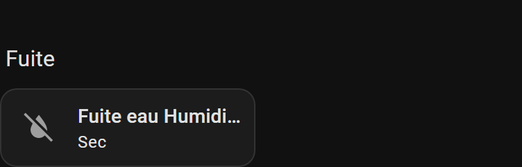 Sécurité — Fuite