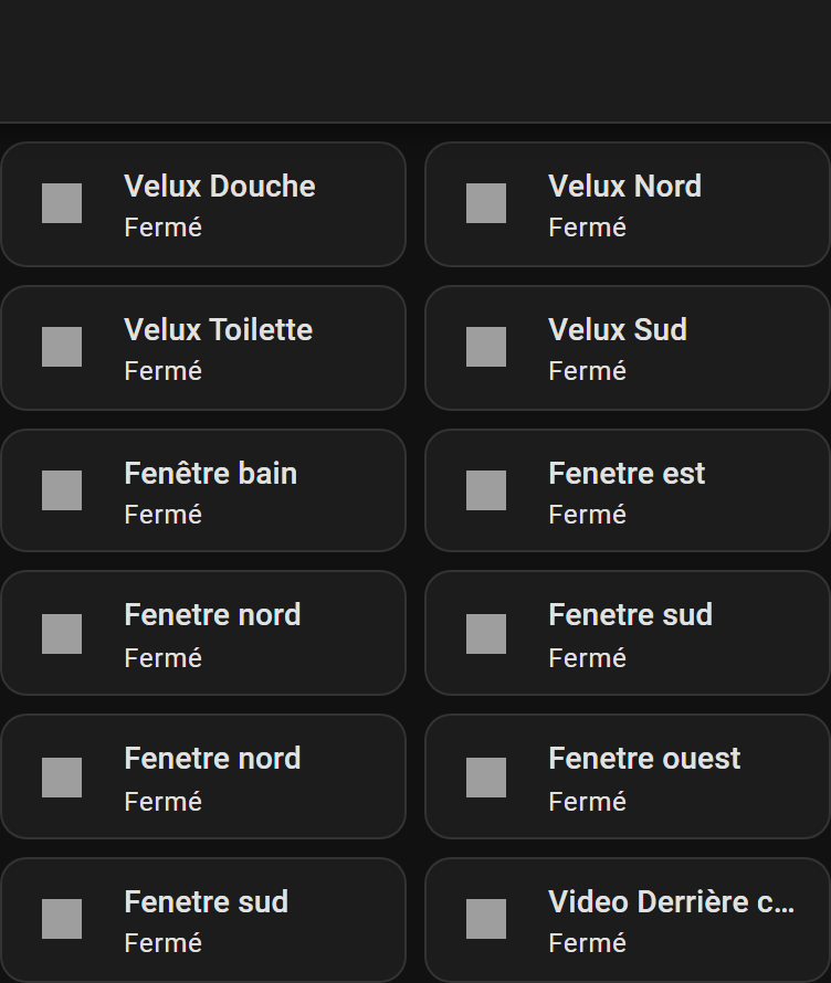 Sécurité — Ouverture